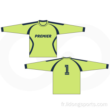 Sublimation Custom Soccer Jersey Vêtements d&#39;équipe en gros